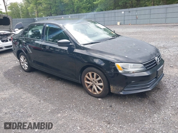 2015 Volkswagen Jetta SE with VIN 3VWD17AJ0FM230753, listed as a IAAI auction lot 42680472 with 144,734 mi miles and . Bid and sale history available at DreamBid. Image 1.