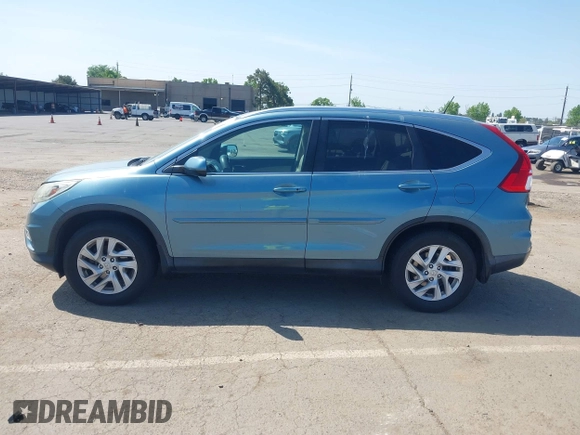 2015 Honda CR-V EX-L with VIN 2HKRM4H77FH632137, listed as a IAAI auction lot 42158111 with 172,531 mi miles. Bid and sale history available at carsss.com. Image 14.