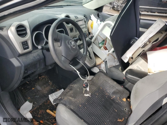 2010 Toyota Matrix with VIN 2T1KU4EE5AC293510, listed as a Copart auction lot 83459734 with 0 mi miles and Salvage Title. Bid and sale history available at carsss.com. Image 8.