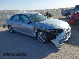 2017 Audi A4 Premium with VIN WAUANAF43HN016114, listed as a IAAI auction lot 41830132 with 71,120 mi miles. Bid and sale history available at carsss.com. Image 1.