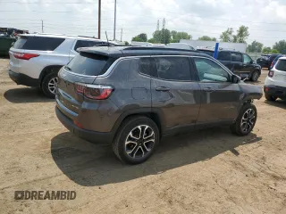 2024 Jeep Compass Limited с VIN 3C4NJDCN5RT602460, выставлен на аукционе Copart как лот 59885765 с пробегом 6 967 миль миль и Списание • Salvage title. История ставок и продаж доступна на DreamBid. Изображение 3.