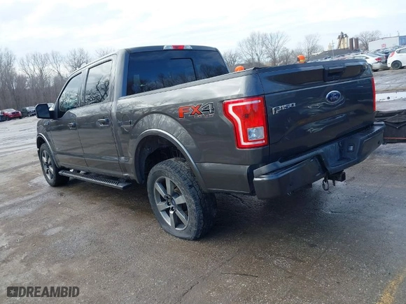 2017 Ford F-150 XL with VIN 1FTEW1EG1HKD41441, listed as a IAAI auction lot 41644844 with 138,282 mi miles. Bid and sale history available at carsss.com. Image 3.
