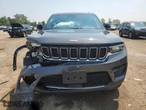 2025 Jeep Grand Cherokee Altitude X z VIN 1C4RJHAG9SC304850, wystawiony jako Copart lot #59705785 z przebiegiem 484 mil mil oraz Szkoda całkowita • Salvage title. Historia ofert i sprzedaży dostępna na DreamBid. Obrazek 5.