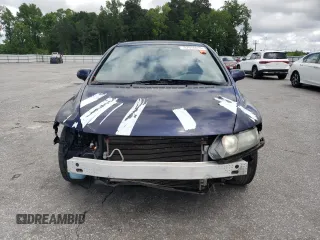 2011 Honda Civic LX with VIN 19XFA1F50BE010179, listed as a Copart auction lot 57018815 with 151,624 mi miles and Salvage Title. Bid and sale history available at DreamBid. Image 5.