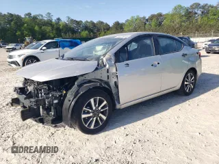 2024 Nissan Versa S with VIN 3N1CN8DV5RL908823, listed as a Copart auction lot 51475015 with 10,765 mi miles and Salvage Title. Bid and sale history available at carsss.com. Image 1.