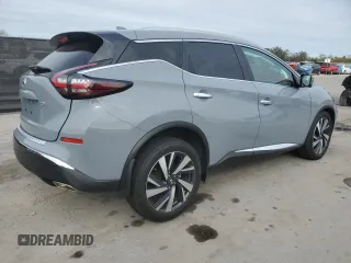 2022 Nissan Murano SL with VIN 5N1AZ2CJXNC117631, listed as a Copart auction lot 89268255 with 8,958 mi miles and Salvage Title. Bid and sale history available at carsss.com. Image 3.