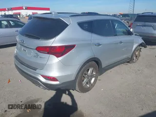 2018 Hyundai Santa Fe Sport 2.4L with VIN 5XYZU3LB8JG518668, listed as a IAAI auction lot 41673466 with 81,791 mi miles. Bid and sale history available at carsss.com. Image 4.