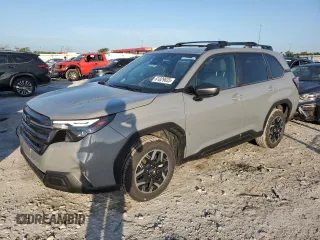 2025 Subaru Forester Premium with VIN JF2SLDBC3SH463710, listed as a Copart auction lot 61829635 with 13,091 mi miles and Salvage title. Bid and sale history available at DreamBid. Image 1.