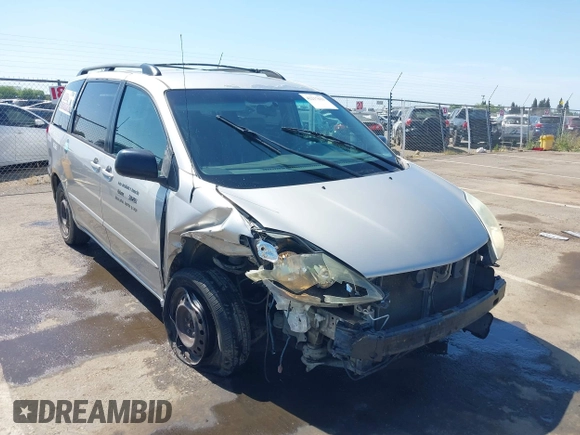 2006 Toyota Sienna CE z VIN 5TDZA23C26S421245, wystawiony jako IAAI lot #42217623 z przebiegiem 175 092 mil mil oraz . Historia ofert i sprzedaży dostępna na DreamBid. Obrazek 6.