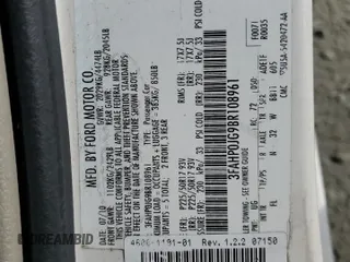 2011 Ford Fusion SEL with VIN 3FAHP0JG9BR108961, listed as a Copart auction lot 51023015 with 114,068 mi miles and Salvage Title. Bid and sale history available at carsss.com. Image 12.
