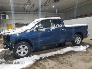 2021 Ram 1500 Big Horn with VIN 1C6RRFBG7MN742566, listed as a Copart auction lot 42205045 with 32,969 mi miles and Salvage Title. Bid and sale history available at carsss.com. Image 1.