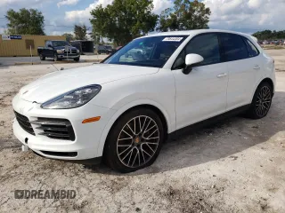 2021 Porsche Cayenne S with VIN WP1AB2AY8MDA27555, listed as a Copart auction lot 73644304 with 41,190 mi miles and Non repairable. Bid and sale history available at DreamBid. Image 1.