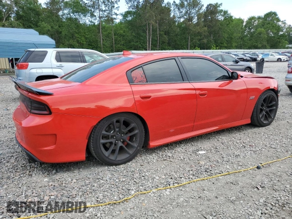 2020 Dodge Charger Scat Pack z VIN 2C3CDXGJ0LH121673, wystawiony jako Copart lot #54007845 z przebiegiem 73 071 mil mil oraz Szkoda całkowita • Salvage title. Historia ofert i sprzedaży dostępna na DreamBid. Obrazek 3.