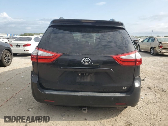 2016 Toyota Sienna LE AAS with VIN 5TDKK3DC7GS732691, listed as a Copart auction lot 54538595 with 143,242 mi miles and Clean Title. Bid and sale history available at DreamBid. Image 6.