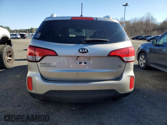 2014 Kia Sorento LX with VIN 5XYKTCA68EG532313, listed as a Copart auction lot 49613145 with 167,534 mi miles and Clean Title. Bid and sale history available at DreamBid. Image 6.