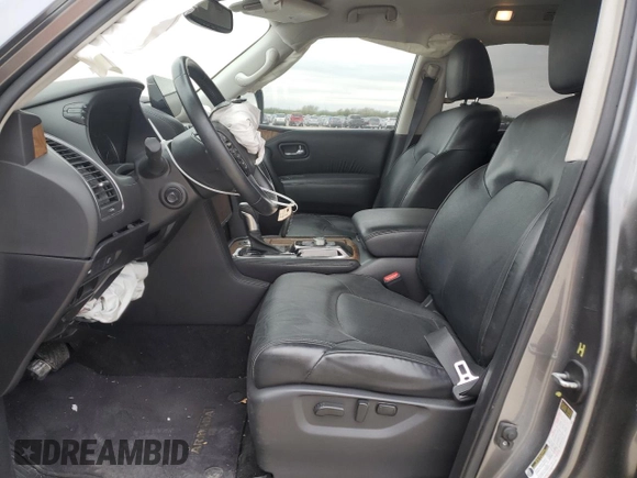 2021 Nissan Armada SL with VIN JN8AY2BAXM9370571, listed as a Copart auction lot 83081584 with 77,776 mi miles and Salvage Title. Bid and sale history available at carsss.com. Image 7.