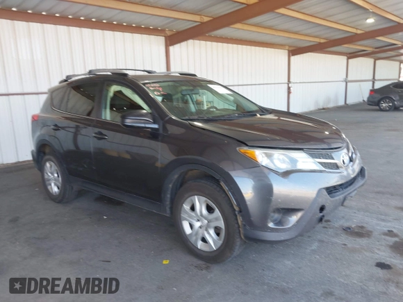 2015 Toyota RAV4 LE with VIN JTMBFREVXFD135116, listed as a IAAI auction lot 42533991 with 175,363 mi miles and . Bid and sale history available at DreamBid. Image 1.