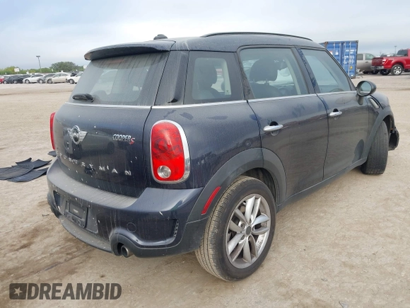 2013 MINI Countryman S with VIN WMWZC3C59DWP24390, listed as a IAAI auction lot 42038509 with 134,903 mi miles and . Bid and sale history available at DreamBid. Image 4.