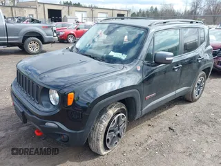 2016 Jeep Renegade Trailhawk with VIN ZACCJBCT2GPC80097, listed as a IAAI auction lot 41912694 with 75,973 mi miles and . Bid and sale history available at carsss.com. Image 2.