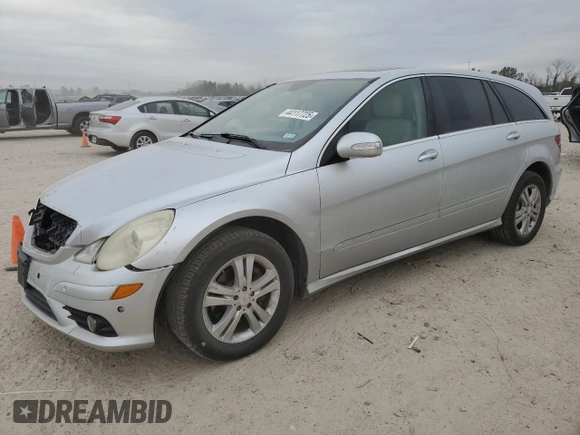 2008 Mercedes-Benz R 3.5L with VIN 4JGCB56E18A066999, listed as a Copart auction lot 44117725 with 123,238 mi miles and Salvage title. Bid and sale history available at DreamBid. Image 1.