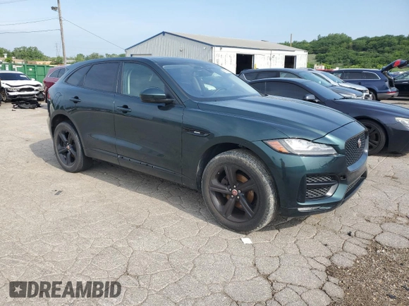 2018 Jaguar F-Pace with VIN SADCL2FN9JA260545, listed as a Copart auction lot 65555605 with 94,299 mi miles and Clean title. Bid and sale history available at DreamBid. Image 4.