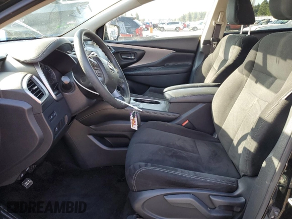 2019 Nissan Murano S with VIN 5N1AZ2MS1KN145292, listed as a Copart auction lot 51998125 with 56,963 mi miles and Salvage Title. Bid and sale history available at carsss.com. Image 7.