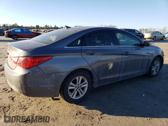 2012 Hyundai Sonata GLS with VIN 5NPEB4AC2CH476659, listed as a Copart auction lot 43111035 with 211,479 mi miles and Clean Title. Bid and sale history available at carsss.com. Image 3.