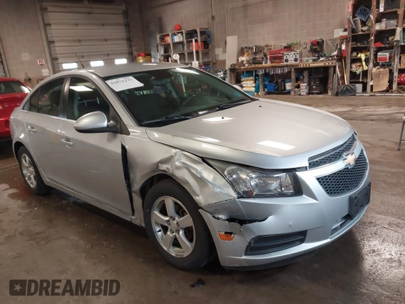 2013 Chevrolet Cruze 1LT with VIN 1G1PC5SB6D7314923, listed as a IAAI auction lot 42071232 with 105,918 mi miles and . Bid and sale history available at DreamBid. Image 1.