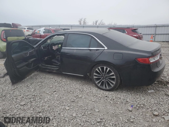 2017 Lincoln Continental Reserve with VIN 1LN6L9NP0H5602256, listed as a Copart auction lot 82677694 with 0 mi miles and Non Repairable. Bid and sale history available at carsss.com. Image 2.