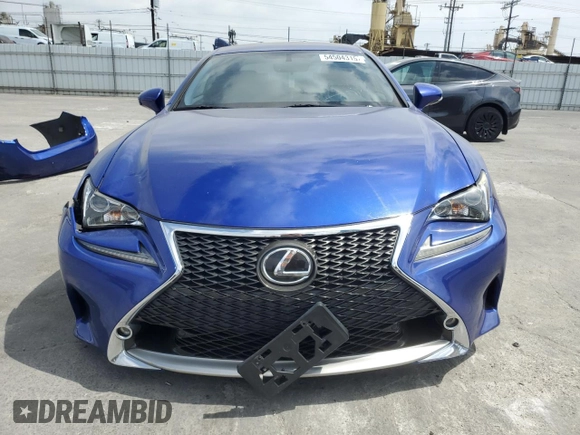 2015 Lexus RC 350 F Sport z VIN JTHHE5BCXF5002079, wystawiony jako Copart lot #54504315 z przebiegiem 98 218 mil mil oraz Szkoda całkowita • Salvage title. Historia ofert i sprzedaży dostępna na DreamBid. Obrazek 5.