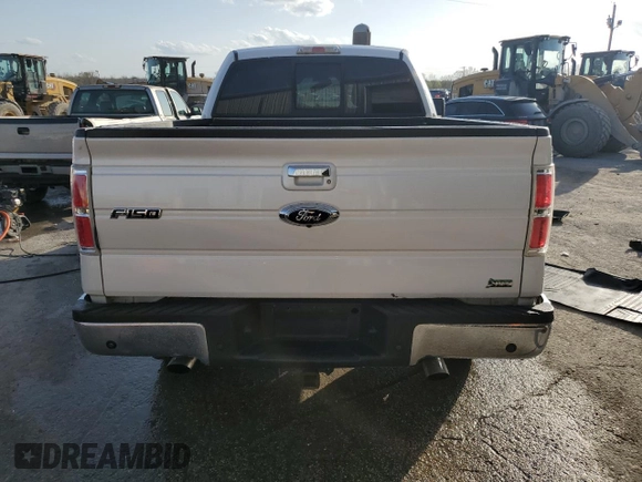 2010 Ford F-150 XL with VIN 1FTFW1EV6AFC86261, listed as a Copart auction lot 48717855 with 286,655 mi miles and Salvage Title. Bid and sale history available at carsss.com. Image 6.