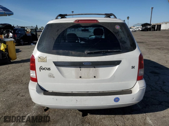 2001 Ford Focus SE with VIN 1FAFP36381W307820, listed as a Copart auction lot 89131375 with Not Provided miles and Salvage Title. Bid and sale history available at DreamBid. Image 6.