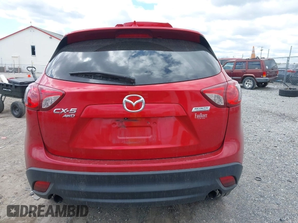 2015 Mazda CX-5 Touring with VIN JM3KE4CY7F0492559, listed as a IAAI auction lot 42053447 with 95,675 mi miles. Bid and sale history available at carsss.com. Image 16.
