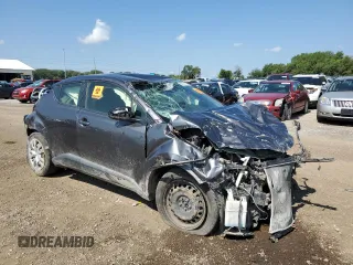 2019 Toyota C-HR XLE with VIN JTNKHMBX7K1035257, listed as a Copart auction lot 68120354 with Not Provided miles and Salvage Title. Bid and sale history available at DreamBid. Image 4.