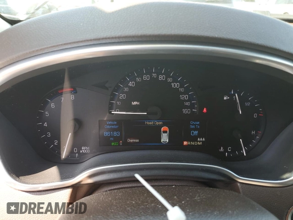 2014 Cadillac SRX Performance Collection with VIN 3GYFNCE38ES629600, listed as a Copart auction lot 61622725 with 86,183 mi miles and Salvage title. Bid and sale history available at DreamBid. Image 9.
