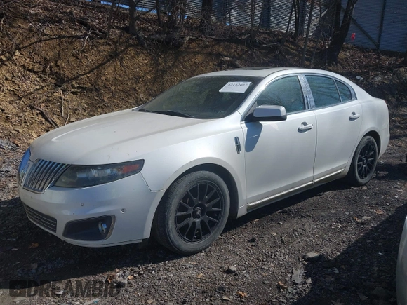 2010 Lincoln MKS w/EcoBoost with VIN 1LNHL9FT3AG611242, listed as a IAAI auction lot 42142027 with 103,758 mi miles. Bid and sale history available at carsss.com. Image 2.