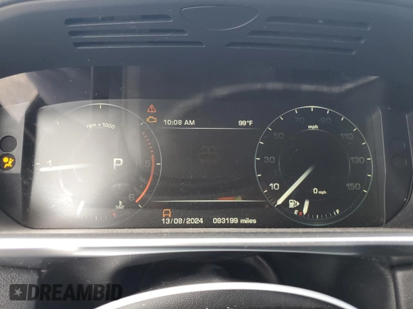 2016 Land Rover Range Rover with VIN SALGR2KF3GA298073, listed as a Copart auction lot 67290834 with 93,199 mi miles and Salvage Title. Bid and sale history available at DreamBid. Image 9.