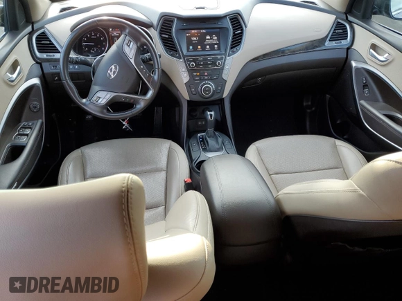 2017 Hyundai Santa Fe Sport 2.0T with VIN 5XYZU4LAXHG482036, listed as a Copart auction lot 41464085 with 85,193 mi miles and Salvage Title. Bid and sale history available at carsss.com. Image 8.