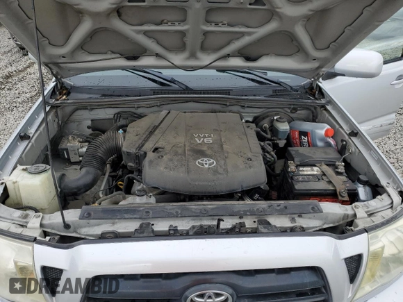 2005 Toyota Tacoma PreRunner with VIN 5TETU62NX5Z030725, listed as a Copart auction lot 56920335 with 262,379 mi miles and Salvage title. Bid and sale history available at DreamBid. Image 11.