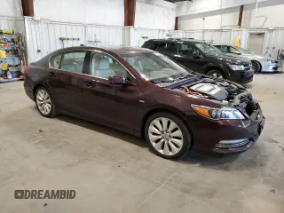 2014 Acura RLX Hybrid Advance Pkg with VIN JH4KC2F94EC000072, listed as a Copart auction lot 78610324 with 130,624 mi miles and Non Repairable. Bid and sale history available at carsss.com. Image 4.