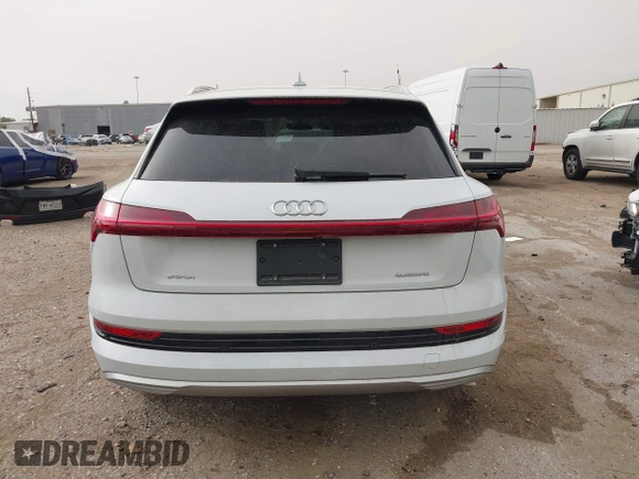 2022 Audi e-tron Premium Plus with VIN WA1LAAGE6NB033284, listed as a IAAI auction lot 41784457 with 30,964 mi miles and . Bid and sale history available at DreamBid. Image 17.