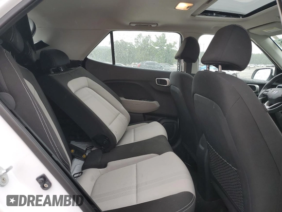 2021 Hyundai Venue SEL with VIN KMHRC8A32MU085231, listed as a Copart auction lot 58205545 with 41,105 mi miles and Salvage title. Bid and sale history available at DreamBid. Image 10.