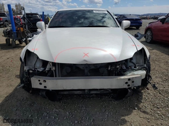 2006 Lexus IS 350 Auto with VIN JTHBE262165006544, listed as a Copart auction lot 52988065 with 197,830 mi miles and Salvage Title. Bid and sale history available at carsss.com. Image 5.
