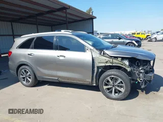 2019 Kia Sorento EX with VIN 5XYPHDA50KG514825, listed as a IAAI auction lot 41612310 with 100,855 mi miles and . Bid and sale history available at DreamBid. Image 14.