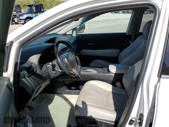 2013 Lexus RX 350 with VIN 2T2ZK1BA5DC128352, listed as a Copart auction lot 52301845 with 123,141 mi miles and Salvage Title. Bid and sale history available at DreamBid. Image 7.