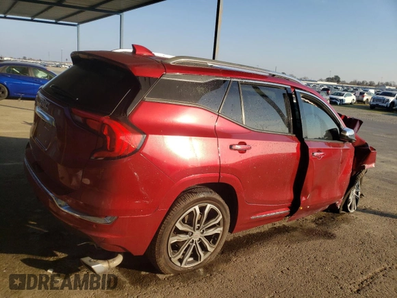 2018 GMC Terrain Denali with VIN 3GKALSEX4JL300310, listed as a Copart auction lot 43460835 with Not Provided miles and Salvage Title. Bid and sale history available at DreamBid. Image 3.