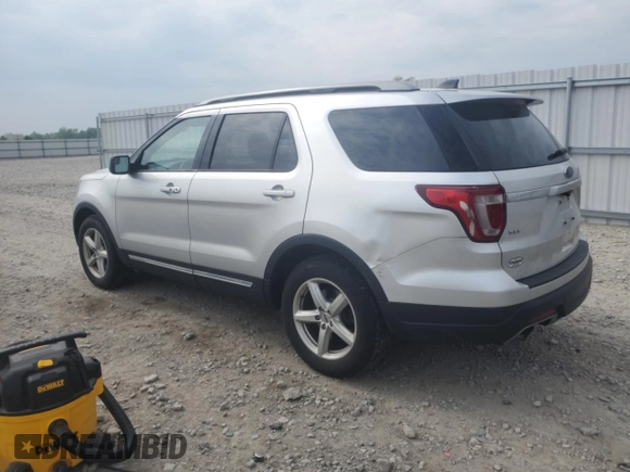 2018 Ford Explorer XLT with VIN 1FM5K7DH3JGA40649, listed as a Copart auction lot 60097085 with 326,069 mi miles and Clean title. Bid and sale history available at DreamBid. Image 2.