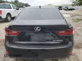 2016 Lexus IS 200t with VIN JTHBA1D26G5020336, listed as a Copart auction lot 51095255 with 98,018 mi miles and Salvage Title. Bid and sale history available at DreamBid. Image 6.