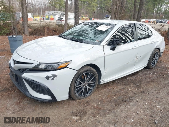 2023 Toyota Camry SE with VIN 4T1G11AKXPU083663, listed as a IAAI auction lot 41245913 with 82,243 mi miles. Bid and sale history available at carsss.com. Image 18.