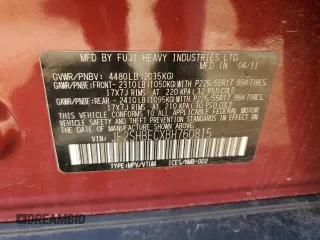 2011 Subaru Forester X Limited with VIN JF2SHBECXBH760815, listed as a Copart auction lot 58787035 with Not provided miles and Salvage title. Bid and sale history available at DreamBid. Image 12.